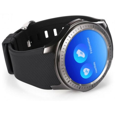 Smartwatch Telefon cu Android iUni DM368 Plus, AMOLED 1.39 inch, Wi-Fi, 4G, GPS, Bluetooth, Monitori